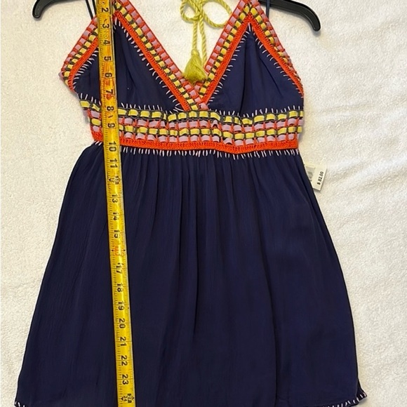 Banjara Colorful Embroidered V-Neck Dress - Picture 4 of 9
